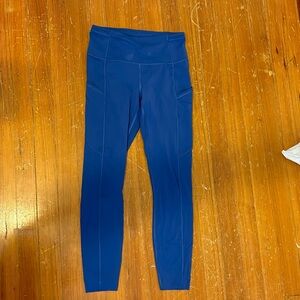 LULULEMON LEGGINGS- color: Larkspur size 6